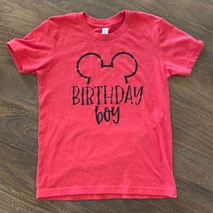Mickey Ears “Birthday Boy” T-shirt